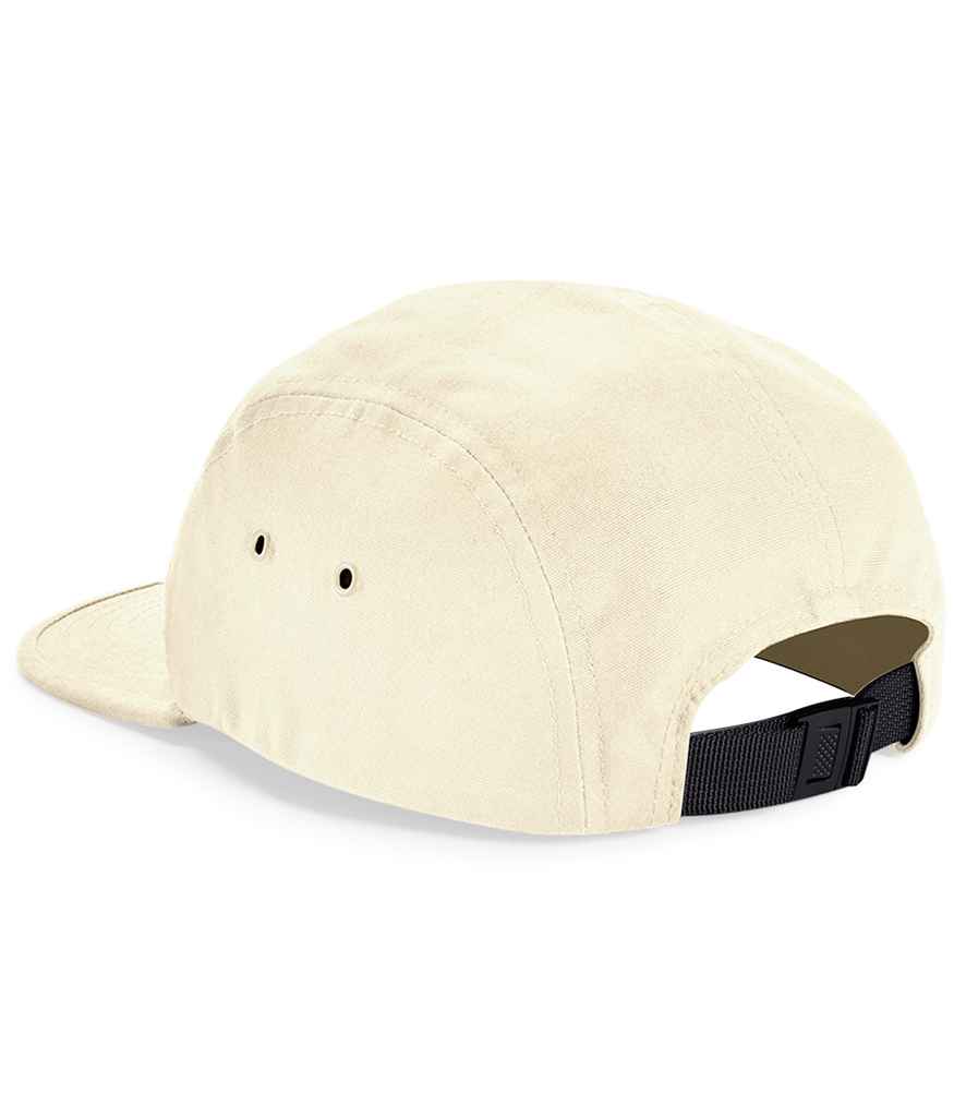 Beechfield Canvas 5 Panel Cap - Natural