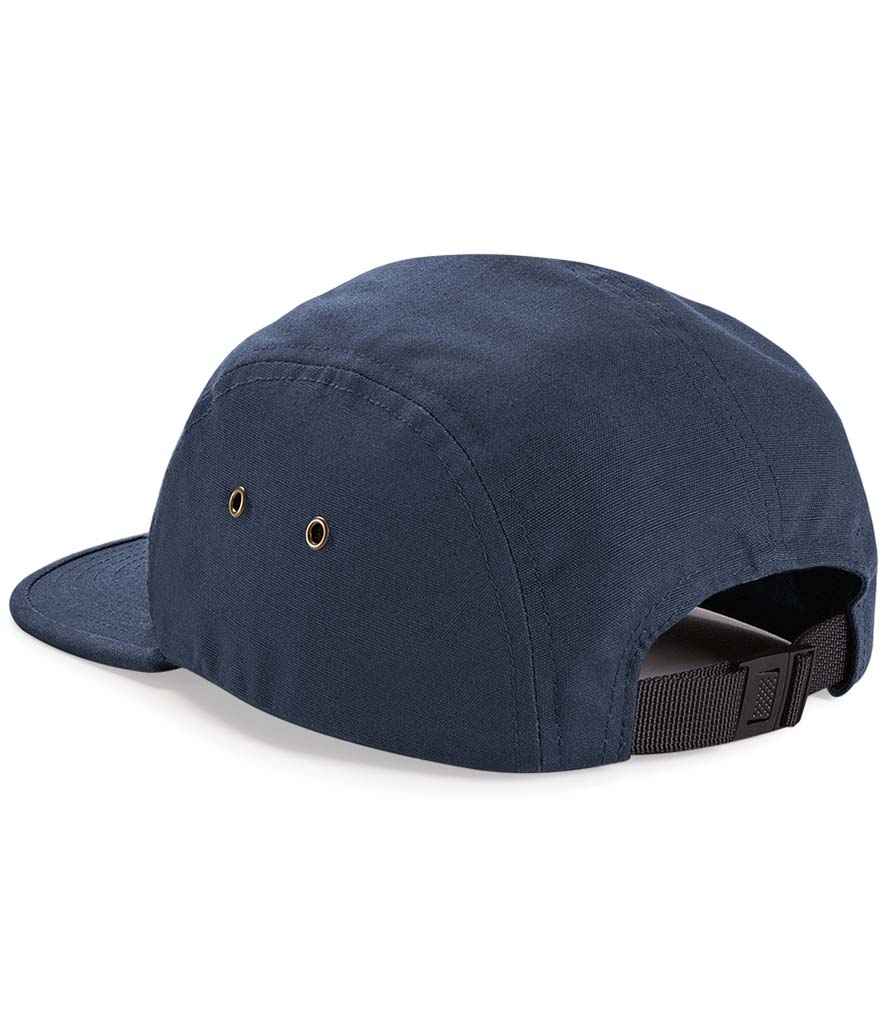 Beechfield Canvas 5 Panel Cap - Navy
