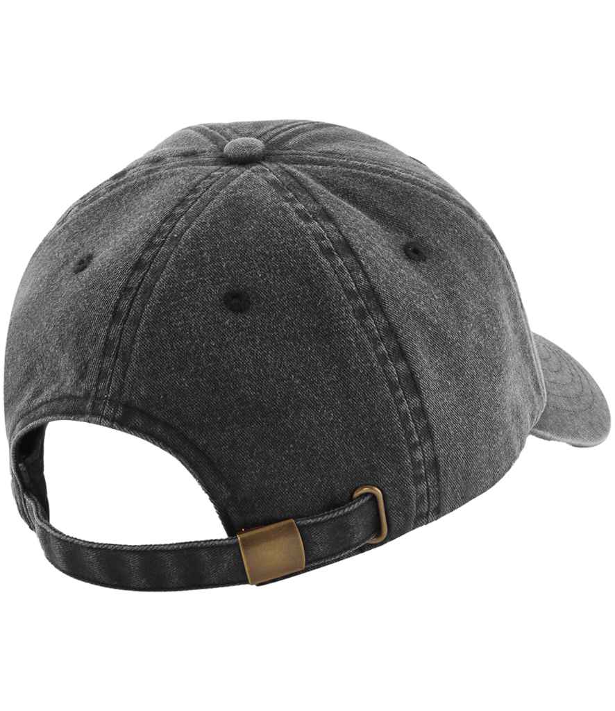Beechfield Junior Low Profile Vintage Cap - Vintage Black