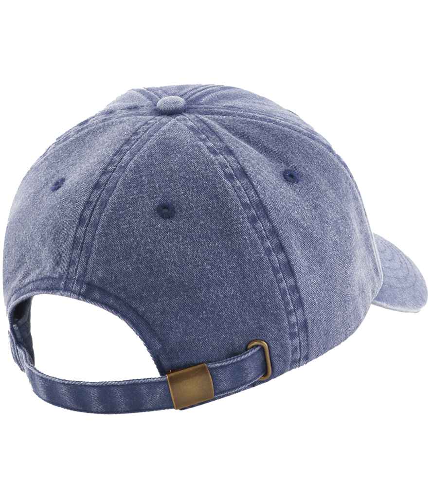Beechfield Junior Low Profile Vintage Cap - Vintage Denim