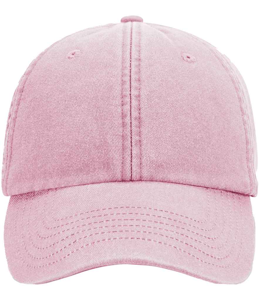 Beechfield Junior Low Profile Vintage Cap - Vintage Dusky Pink
