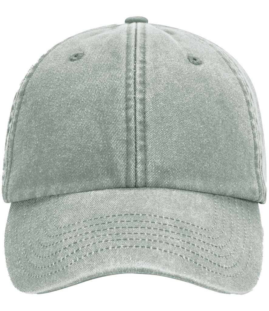 Beechfield Junior Low Profile Vintage Cap - Vintage Sage Green