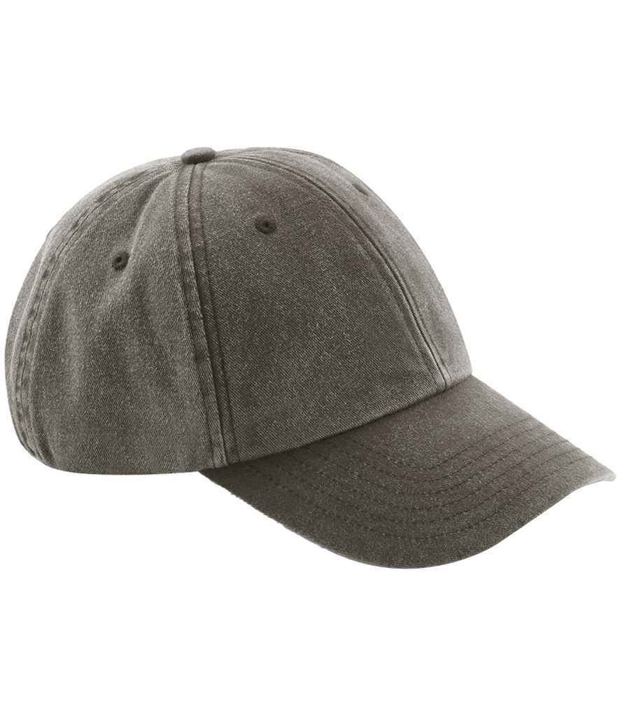 Beechfield Low Profile Vintage Cap - Vintage Brown