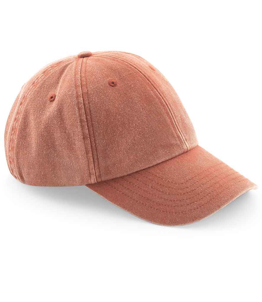 Beechfield Low Profile Vintage Cap - Vintage Orange