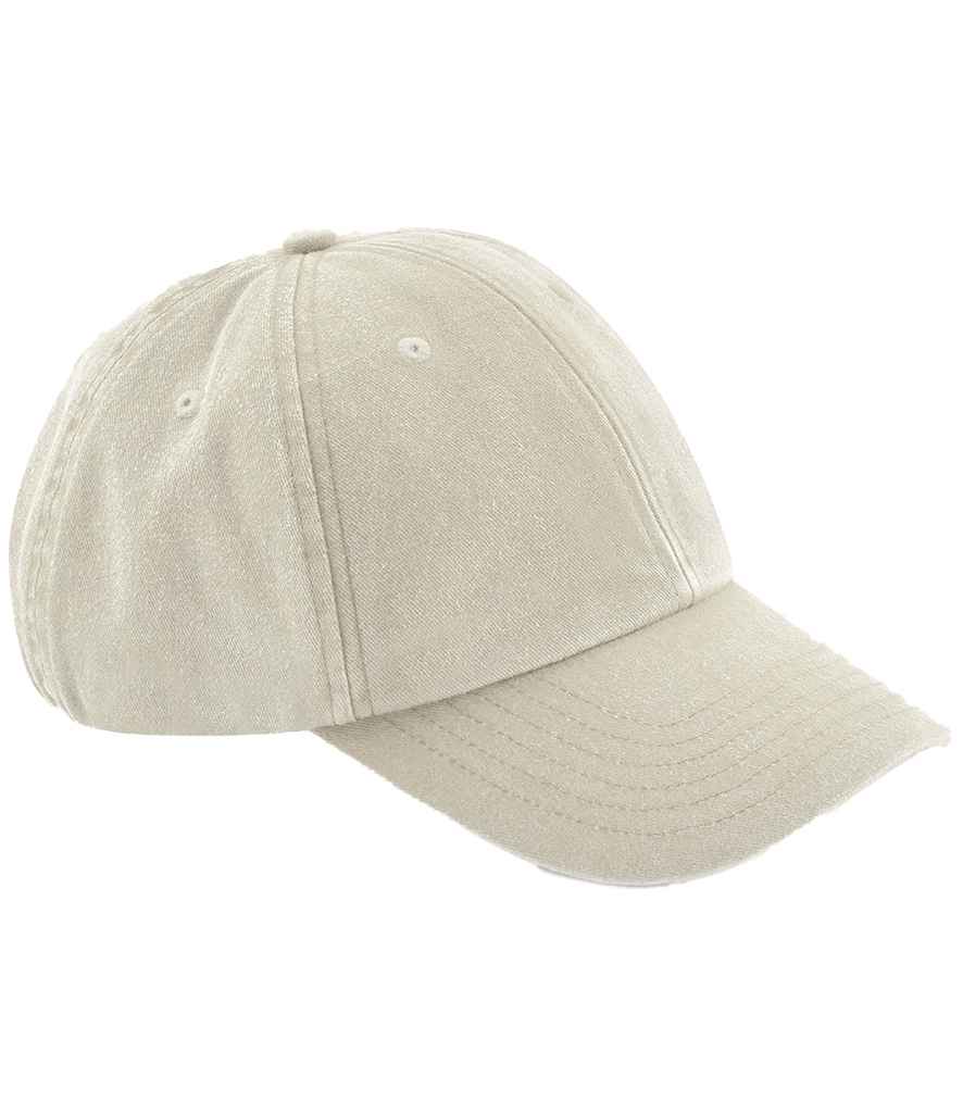 Beechfield Low Profile Vintage Cap - Vintage Sand