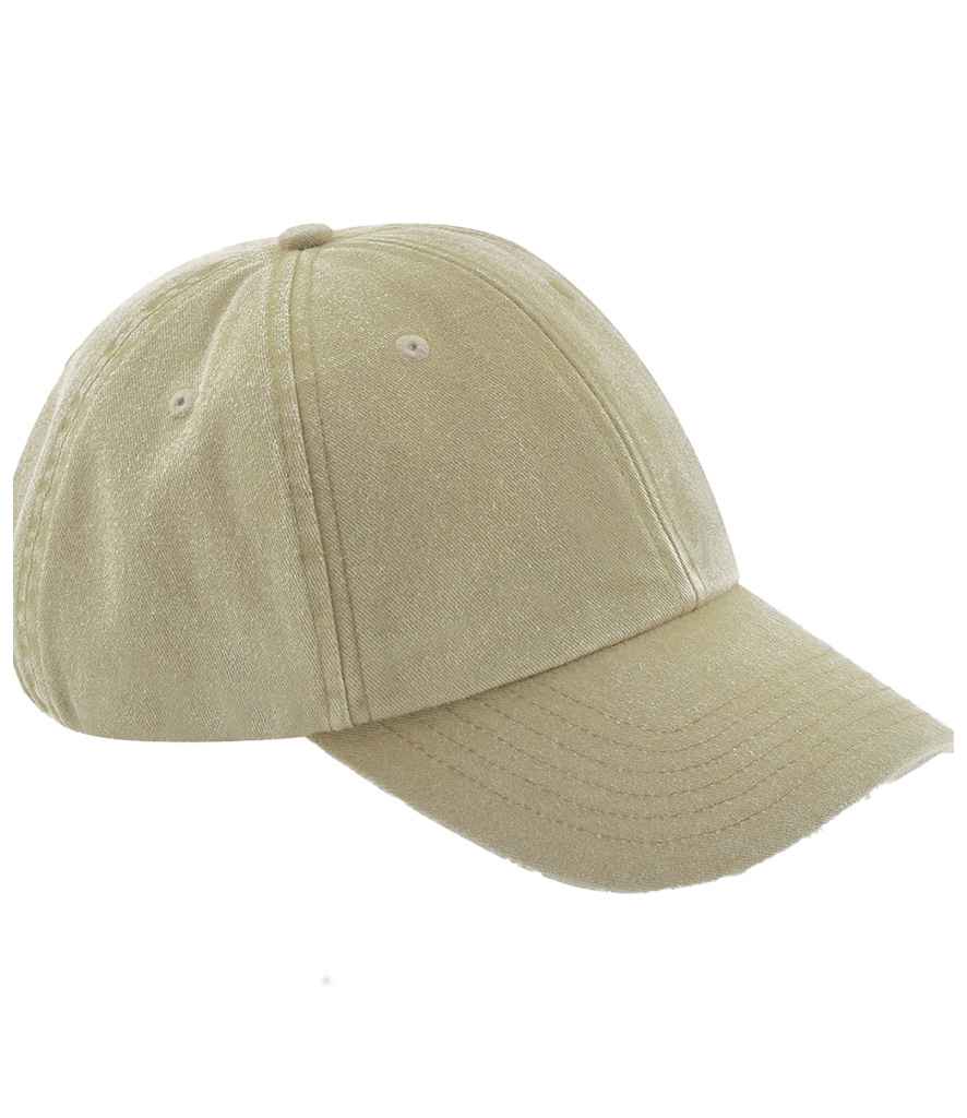 Beechfield Low Profile Vintage Cap - Vintage Stone