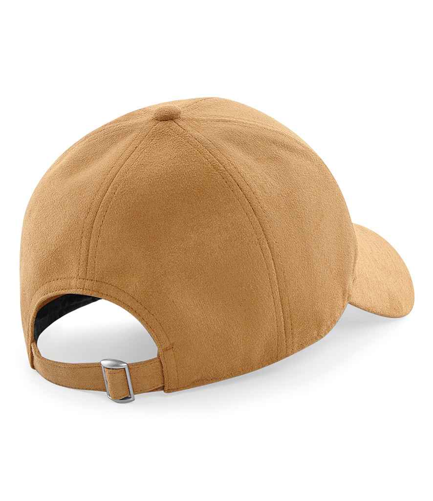 Beechfield Faux Suede 6 Panel Cap - Caramel