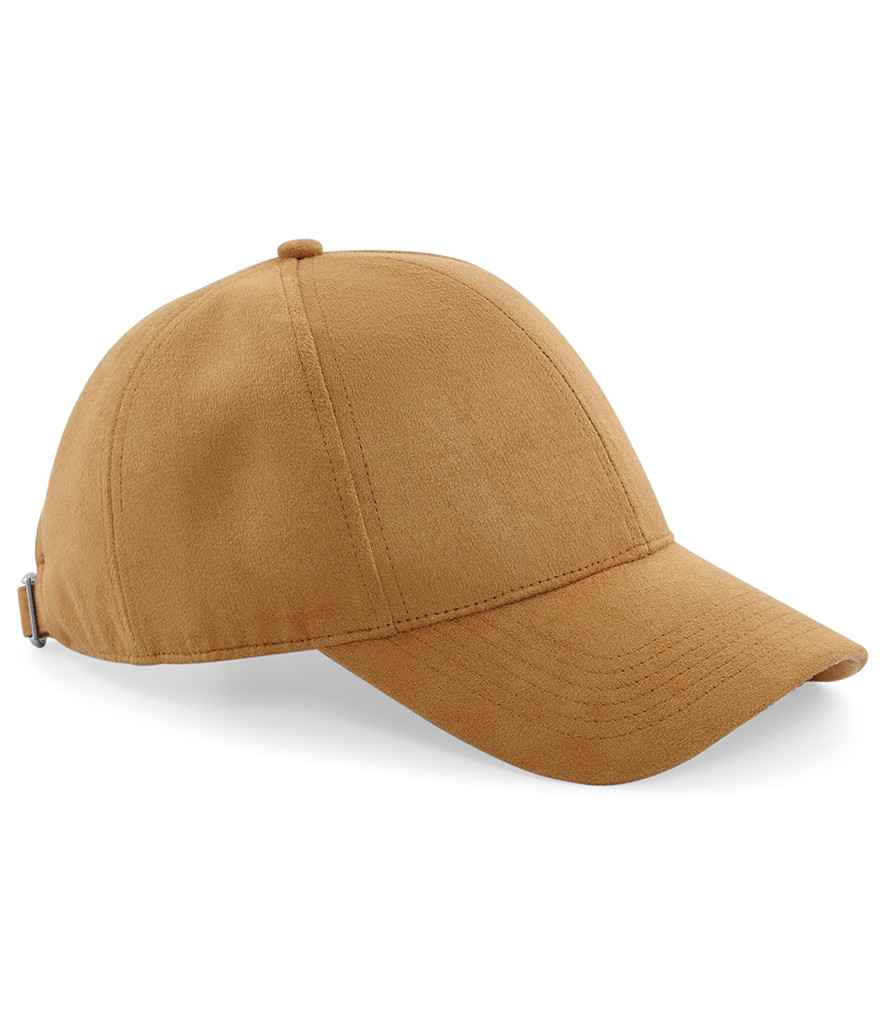 Beechfield Faux Suede 6 Panel Cap - Caramel