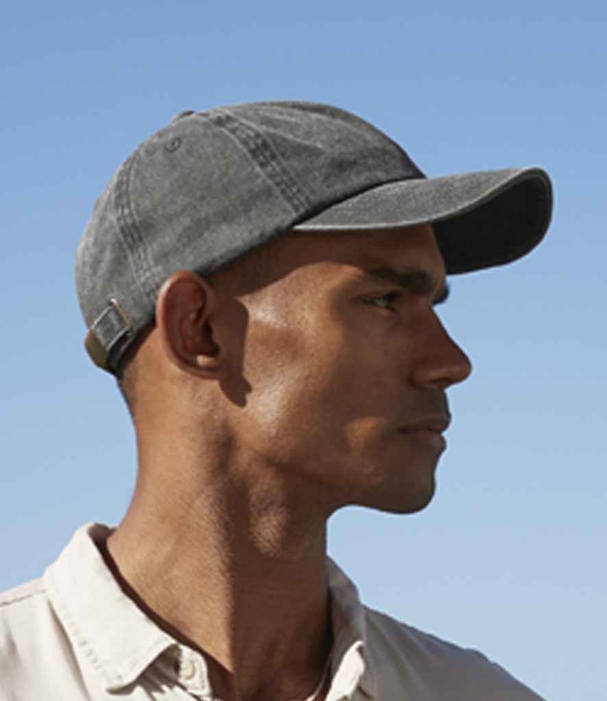 Beechfield Relaxed 5 Panel Vintage Cap - Vintage Black