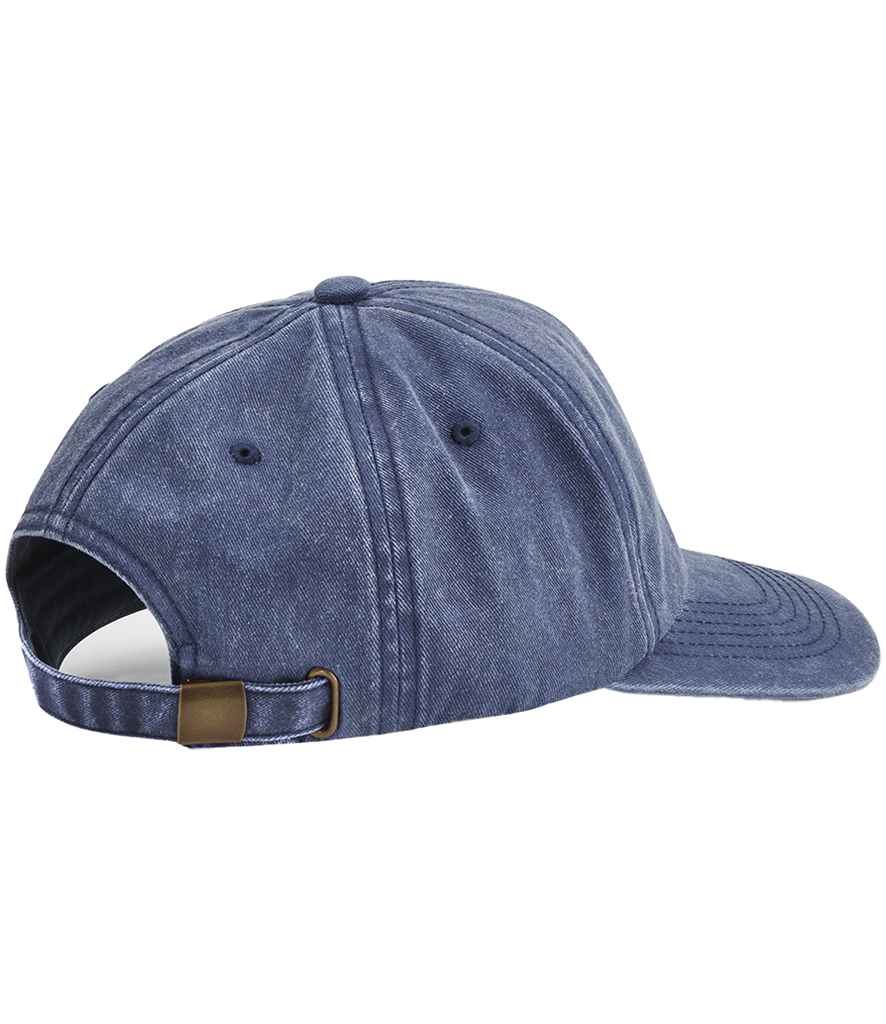 Beechfield Relaxed 5 Panel Vintage Cap - Vintage Denim
