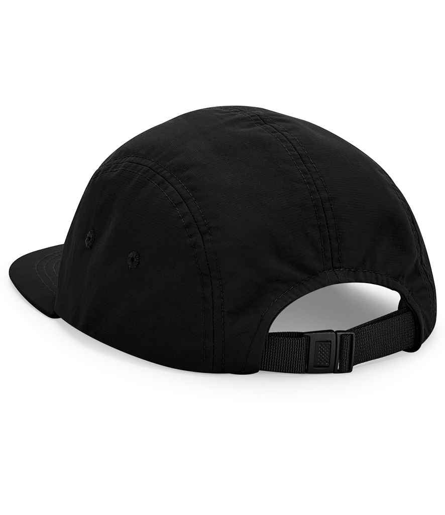 Beechfield Outdoor 5 Panel Camper Cap - Black