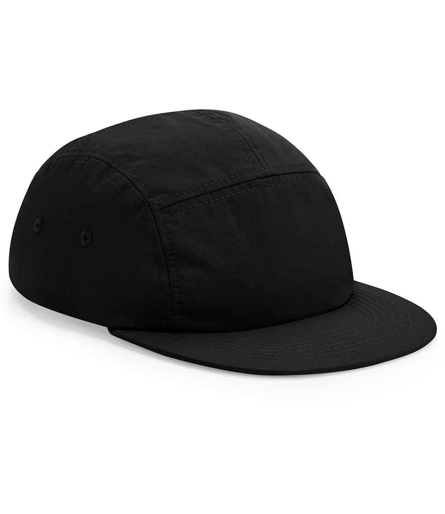 Beechfield Outdoor 5 Panel Camper Cap - Black