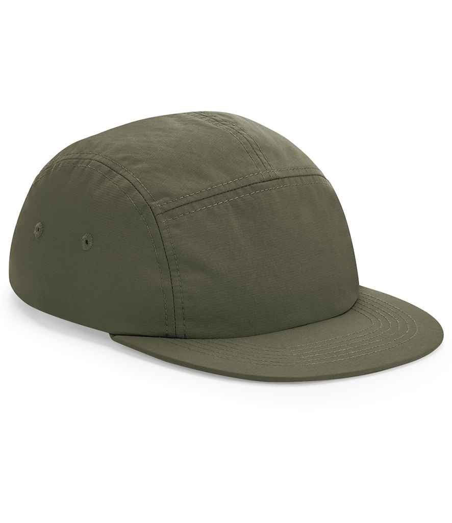 Beechfield Outdoor 5 Panel Camper Cap - Olive Green