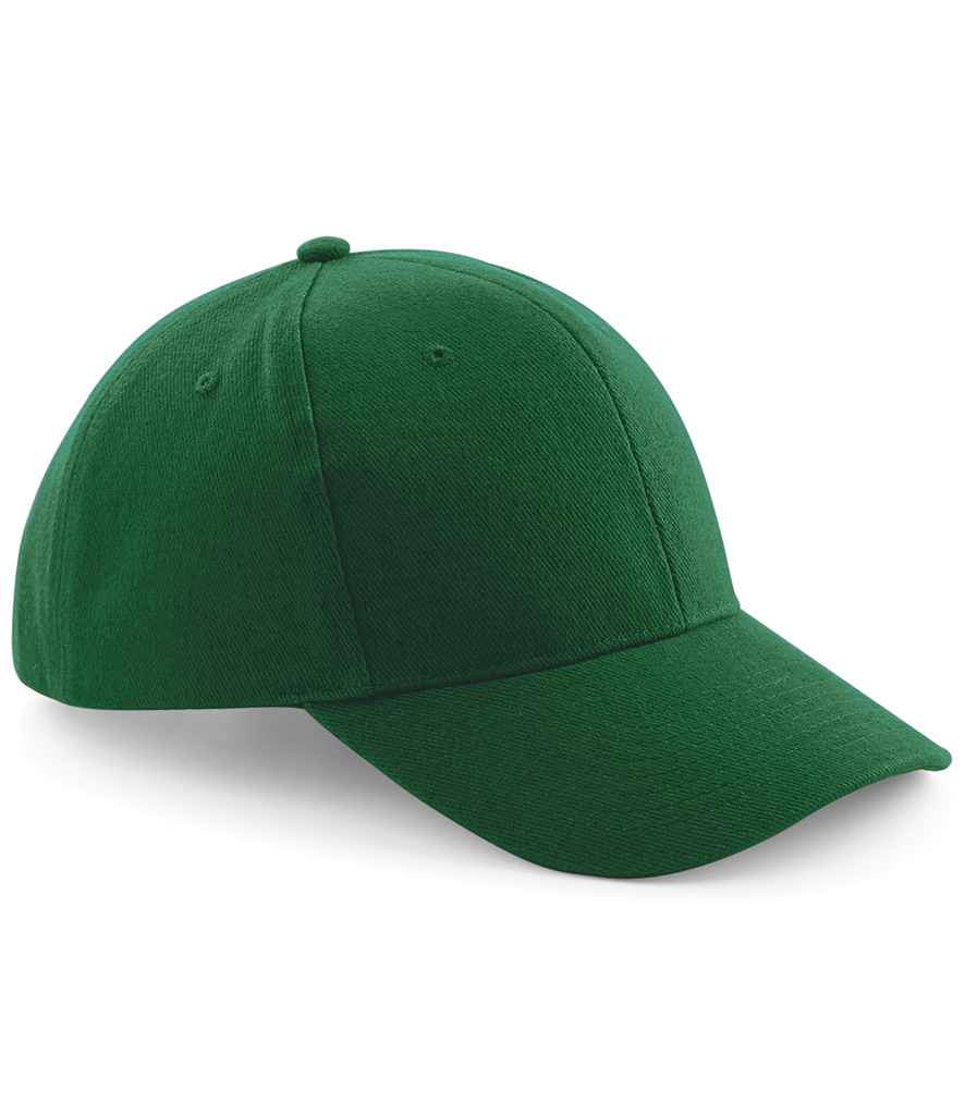 Beechfield Pro-Style Heavy Brushed Cotton Cap - Forest Green