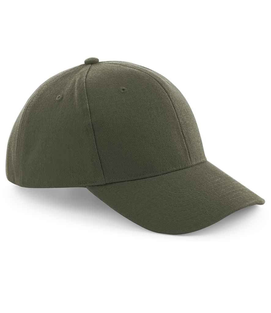 Beechfield Pro-Style Heavy Brushed Cotton Cap - Olive Green