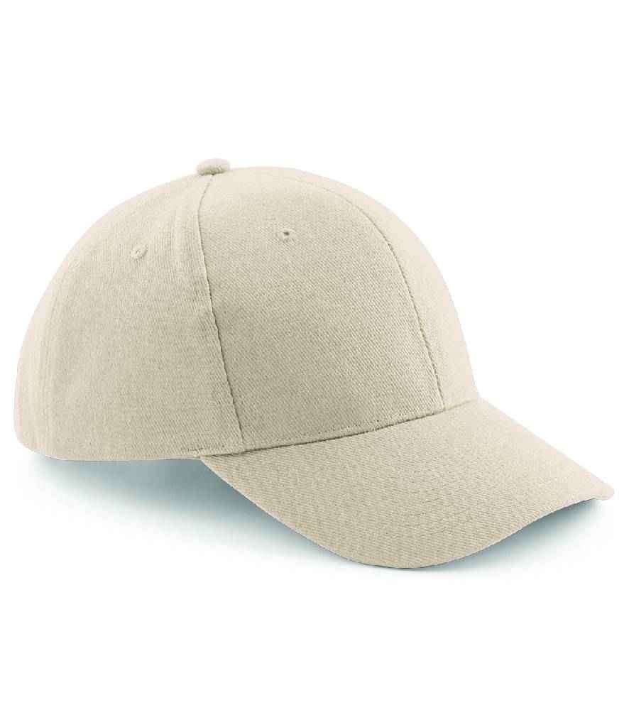 Beechfield Pro-Style Heavy Brushed Cotton Cap - Stone