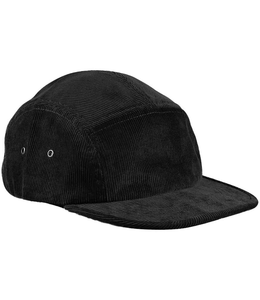 Beechfield EarthAware® Organic Cord Camper Cap - Black