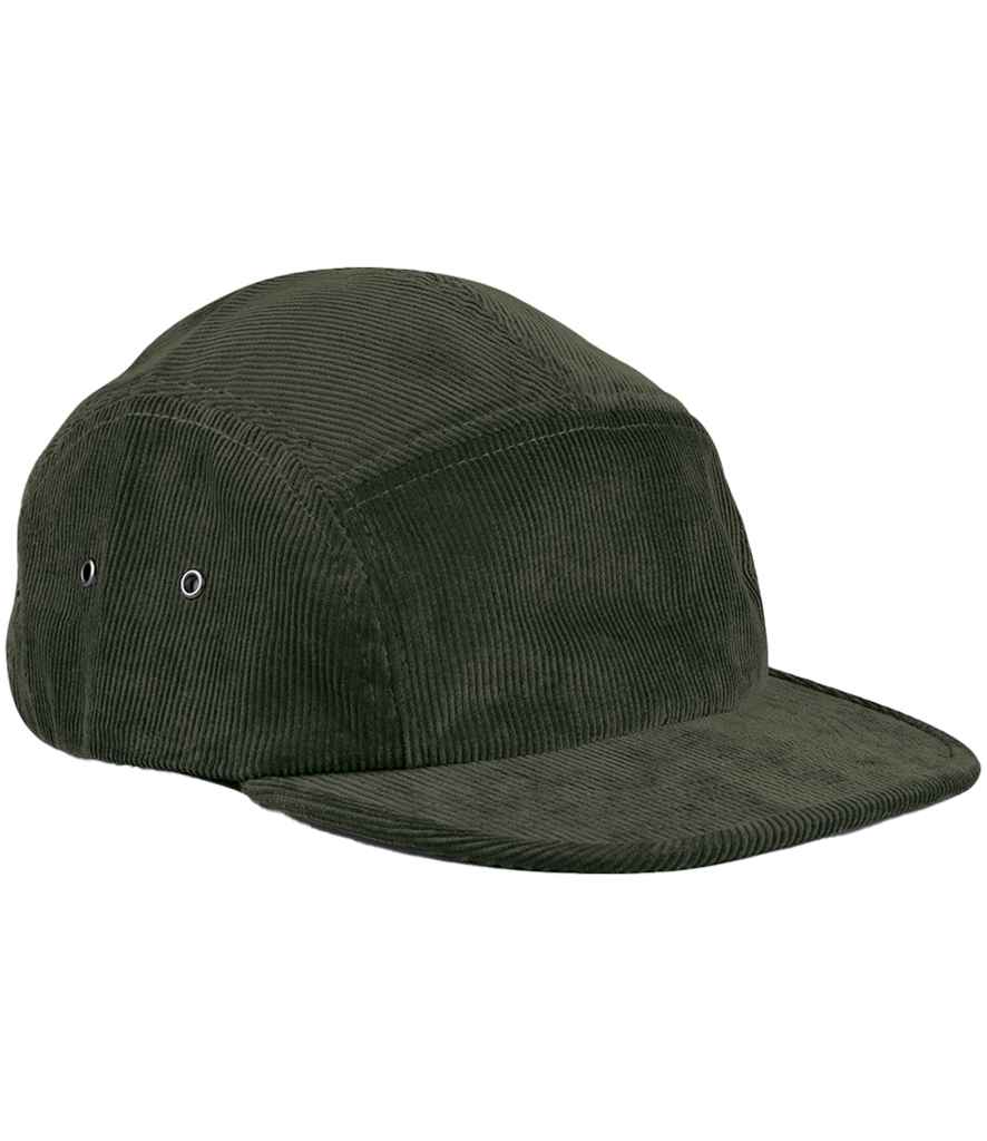 Beechfield EarthAware® Organic Cord Camper Cap - Forest Night