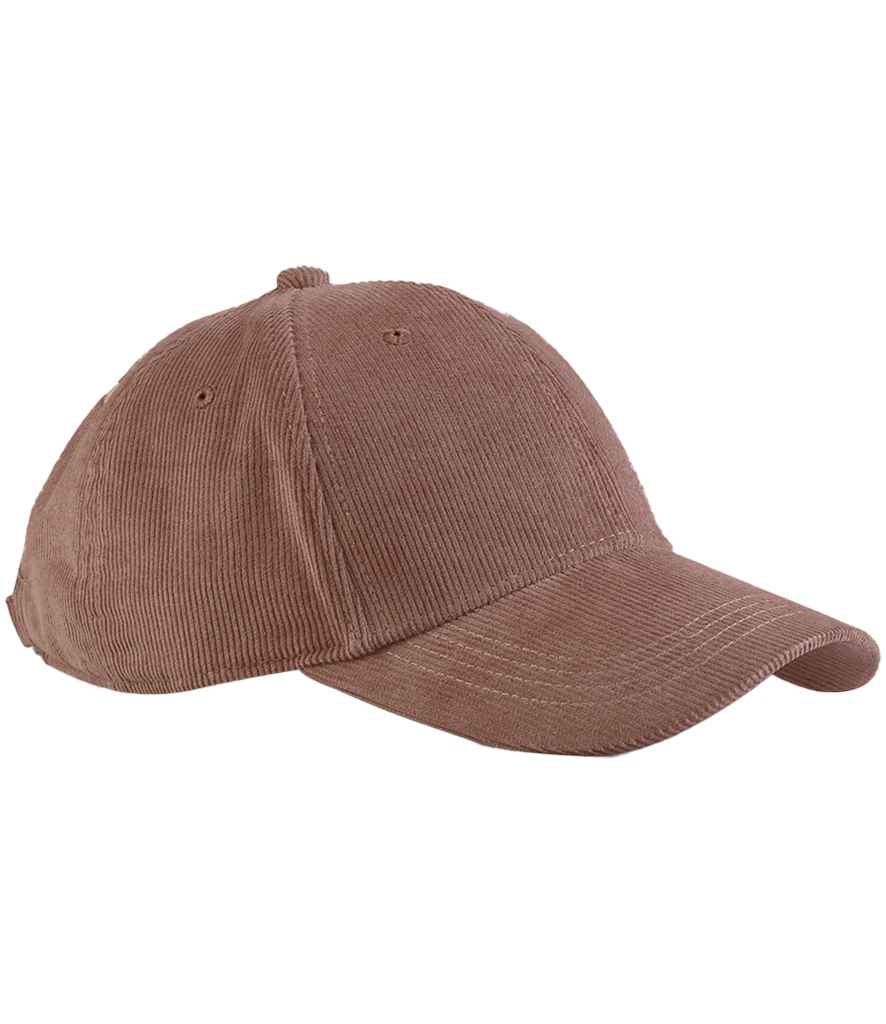 Beechfield EarthAware® Organic Cord Baseball Cap - Redwood