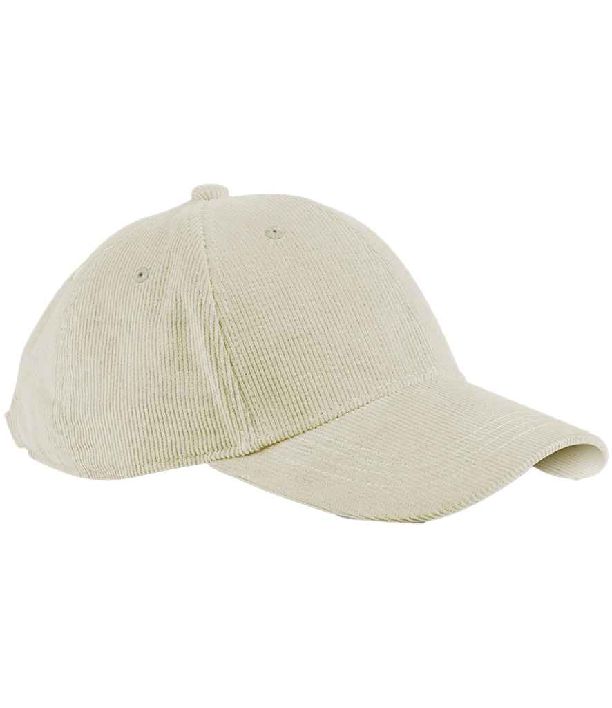 Beechfield EarthAware® Organic Cord Baseball Cap - Stone