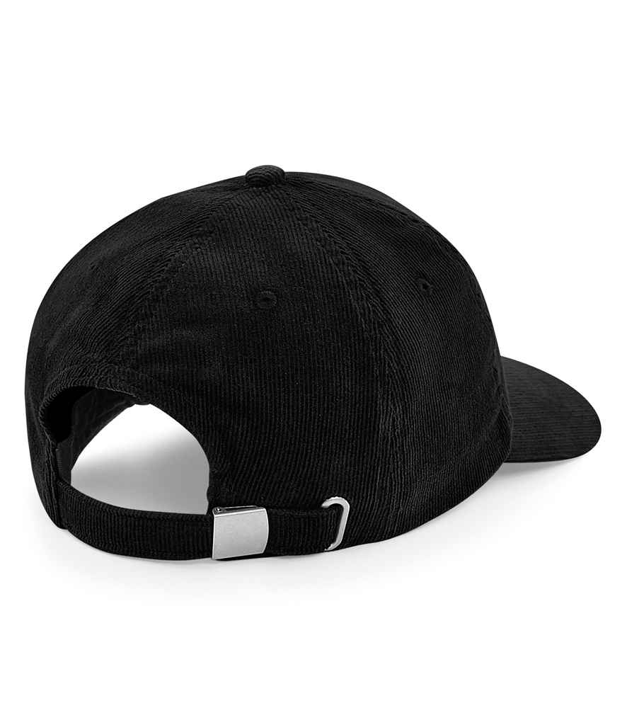 Beechfield Heritage Cord Cap - Black