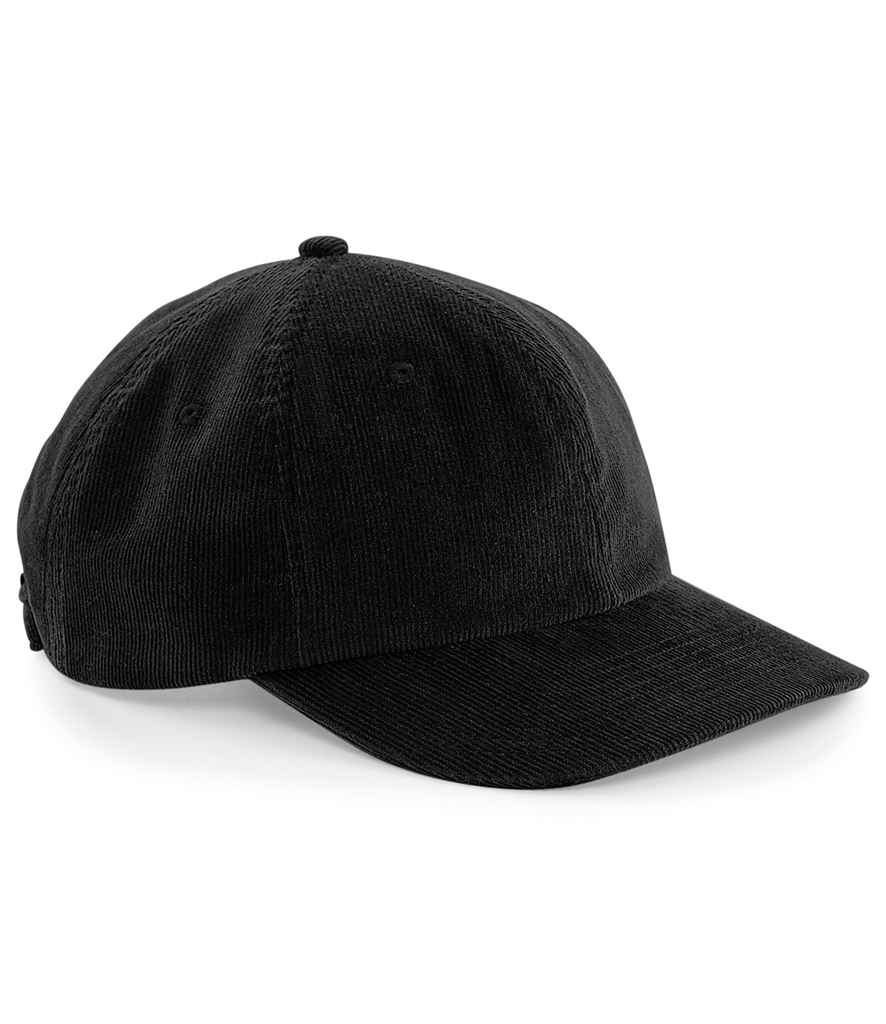 Beechfield Heritage Cord Cap - Black