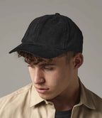 Beechfield Heritage Cord Cap - Black