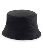 Beechfield Reversible Bucket Hat - Black/Light Grey