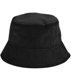 Beechfield EarthAware® Organic Cord Bucket Hat - Black