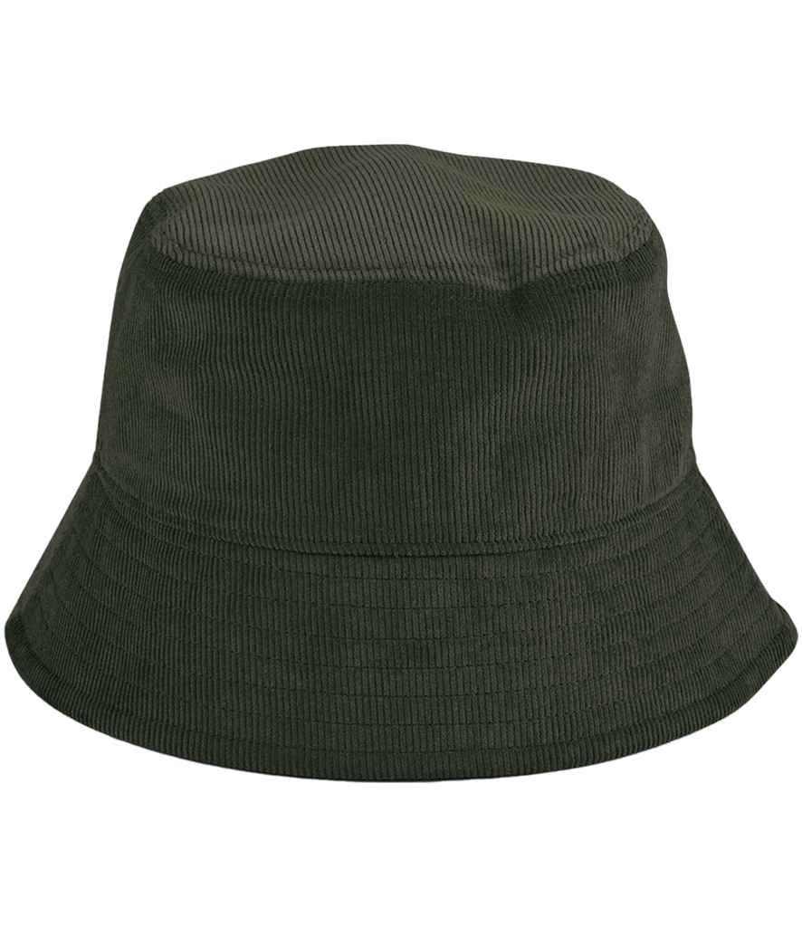 Beechfield EarthAware® Organic Cord Bucket Hat - Forest Night