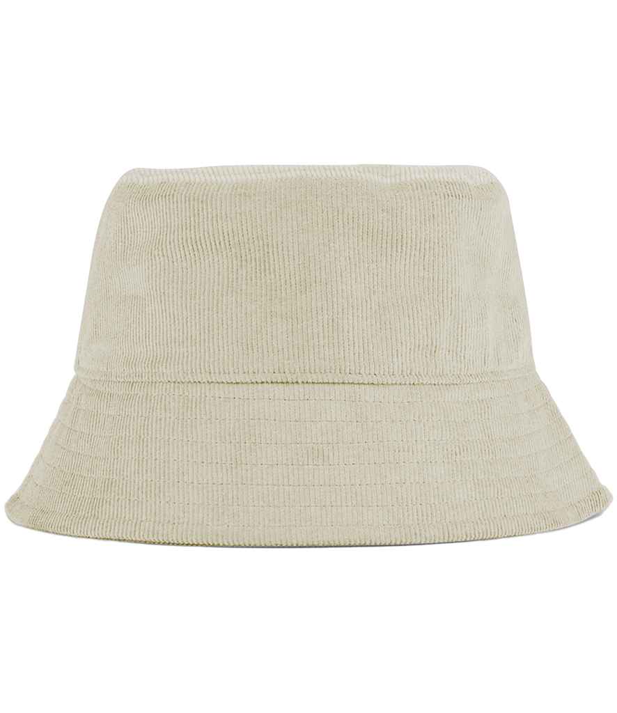 Beechfield EarthAware® Organic Cord Bucket Hat - Stone