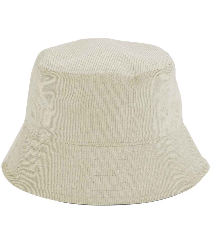 Beechfield EarthAware® Organic Cord Bucket Hat - Stone