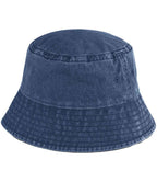 Beechfield Junior Vintage Bucket Hat - Vintage Denim