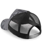 Beechfield Camo Snapback Trucker Cap - Arctic Camo
