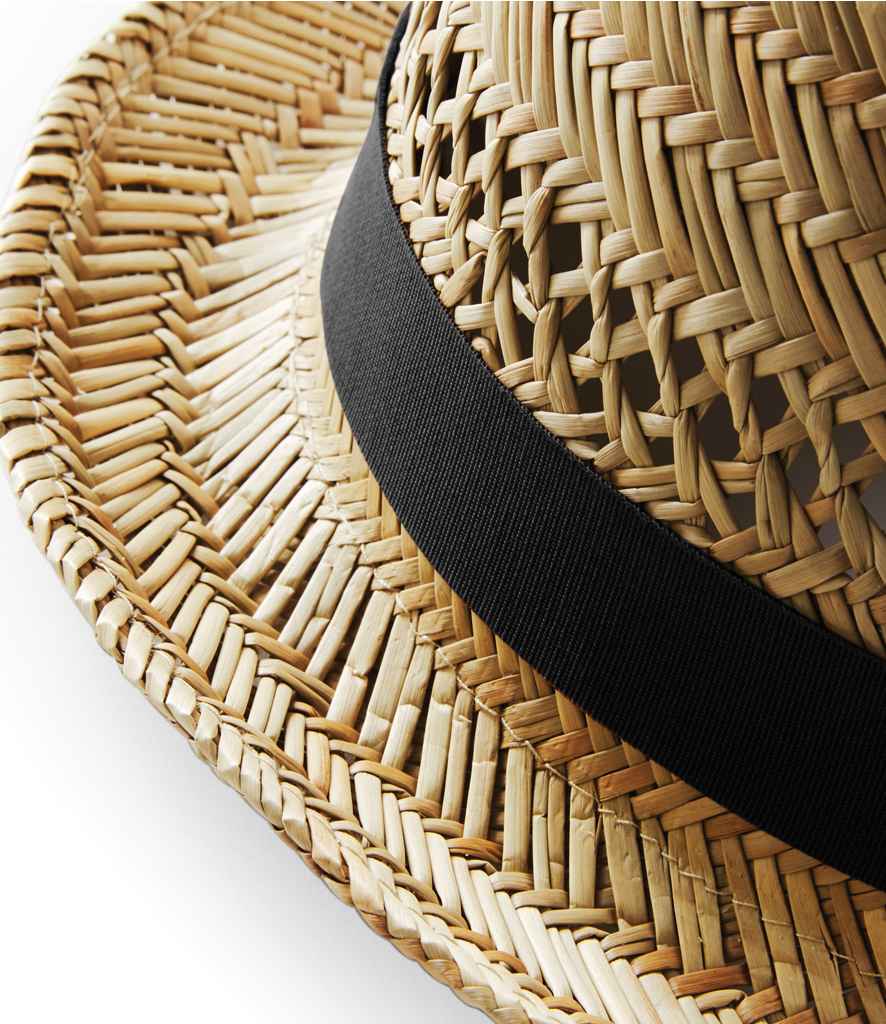 Beechfield Straw Summer Trilby - Natural