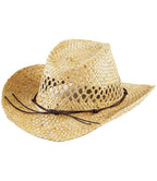 Beechfield Straw Cowboy Hat - Natural