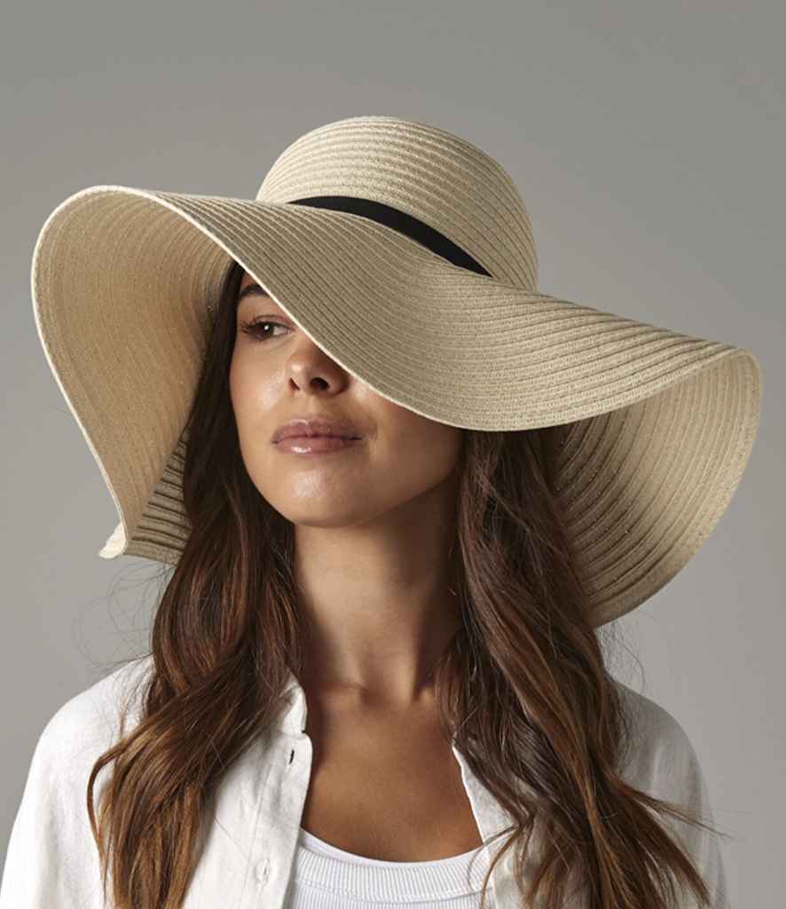 Beechfield Marbella Sun Hat - Natural