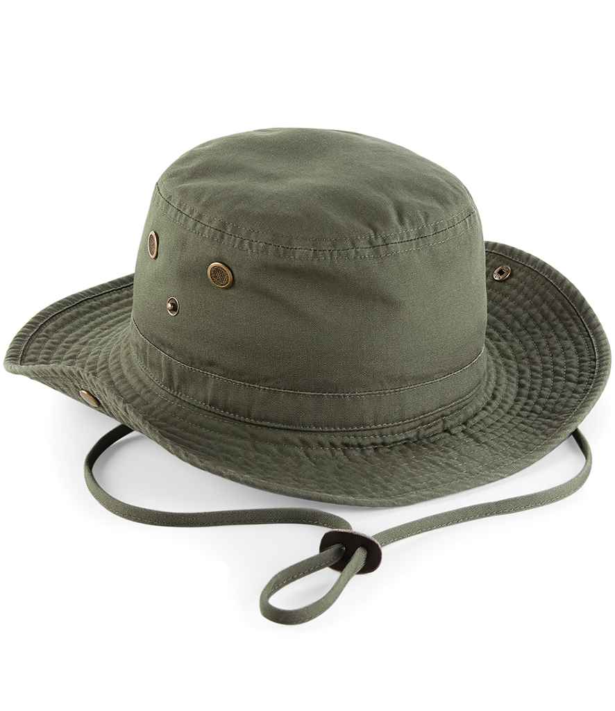 Beechfield Outback Hat - Olive Green