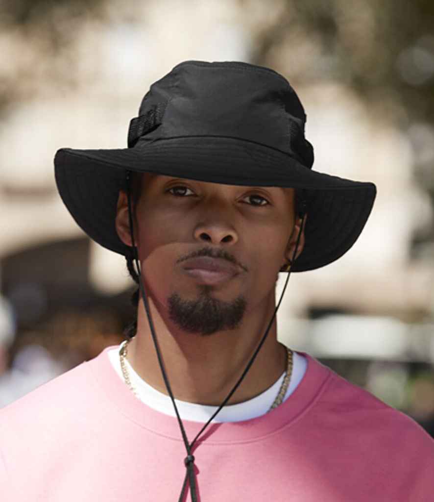 Beechfield Outdoor Adventure Sun Hat - Black