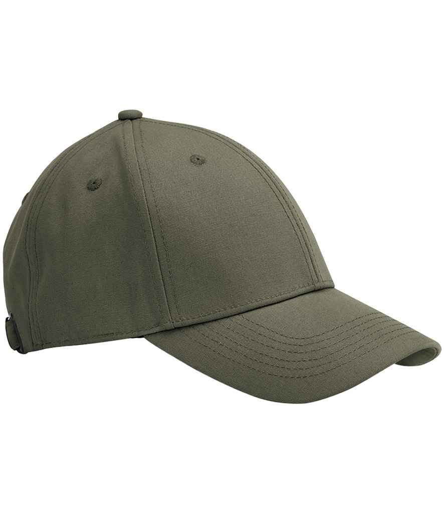 Beechfield EarthAware® Organic Cotton Canvas 6 Panel Cap - Olive Green