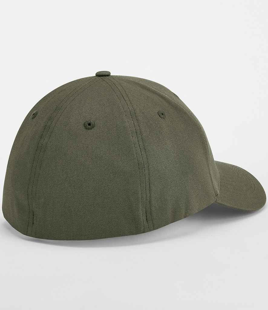 Beechfield EarthAware® Organic Cotton Stretch-Fit Cap - Olive Green