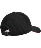 Beechfield EarthAware® Classic Organic Cotton 5 Panel Sandwich Peak Cap - Black/Classic Red
