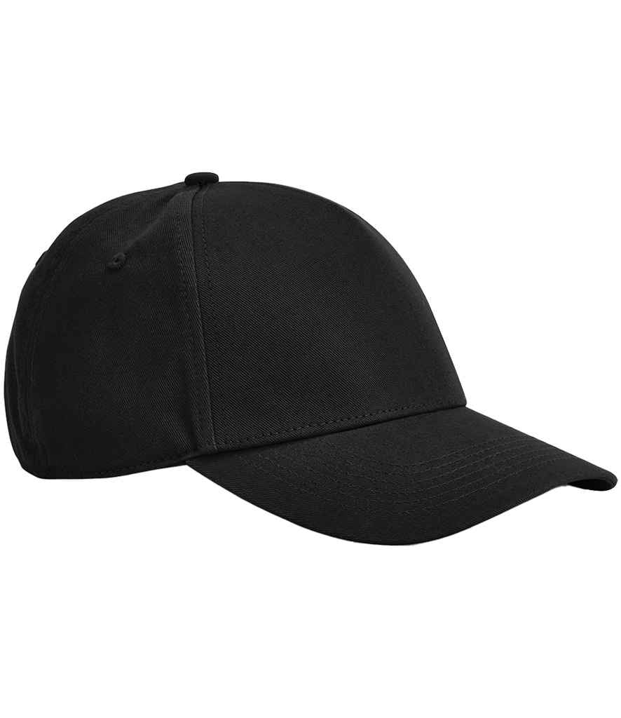 Beechfield EarthAware® Classic Organic Cotton 5 Panel Cap - Black