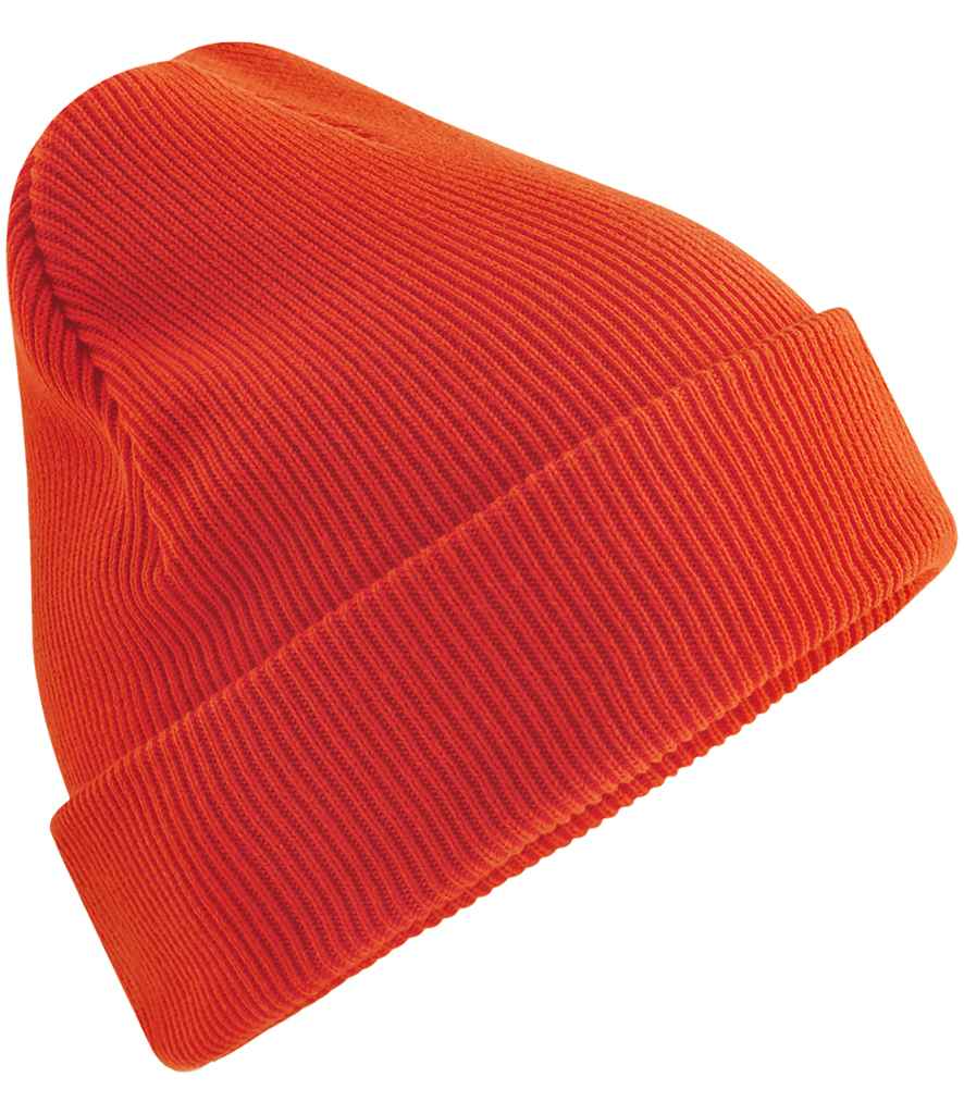 Beechfield Organic Cotton Original Heavyweight Cuffed Beanie - Sunset