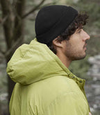 Beechfield Organic Cotton Fisherman Beanie - Black
