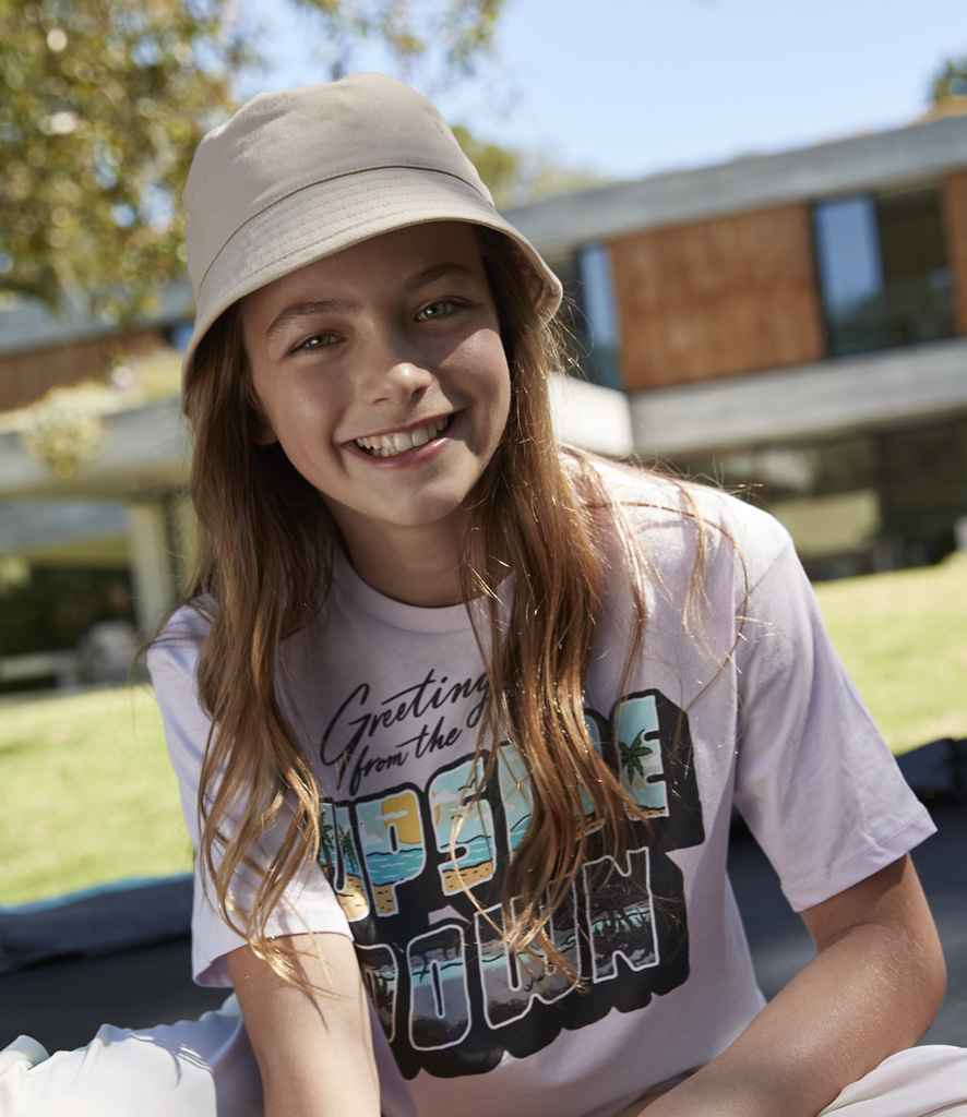 Beechfield Kids Organic Cotton Bucket Hat - Sand