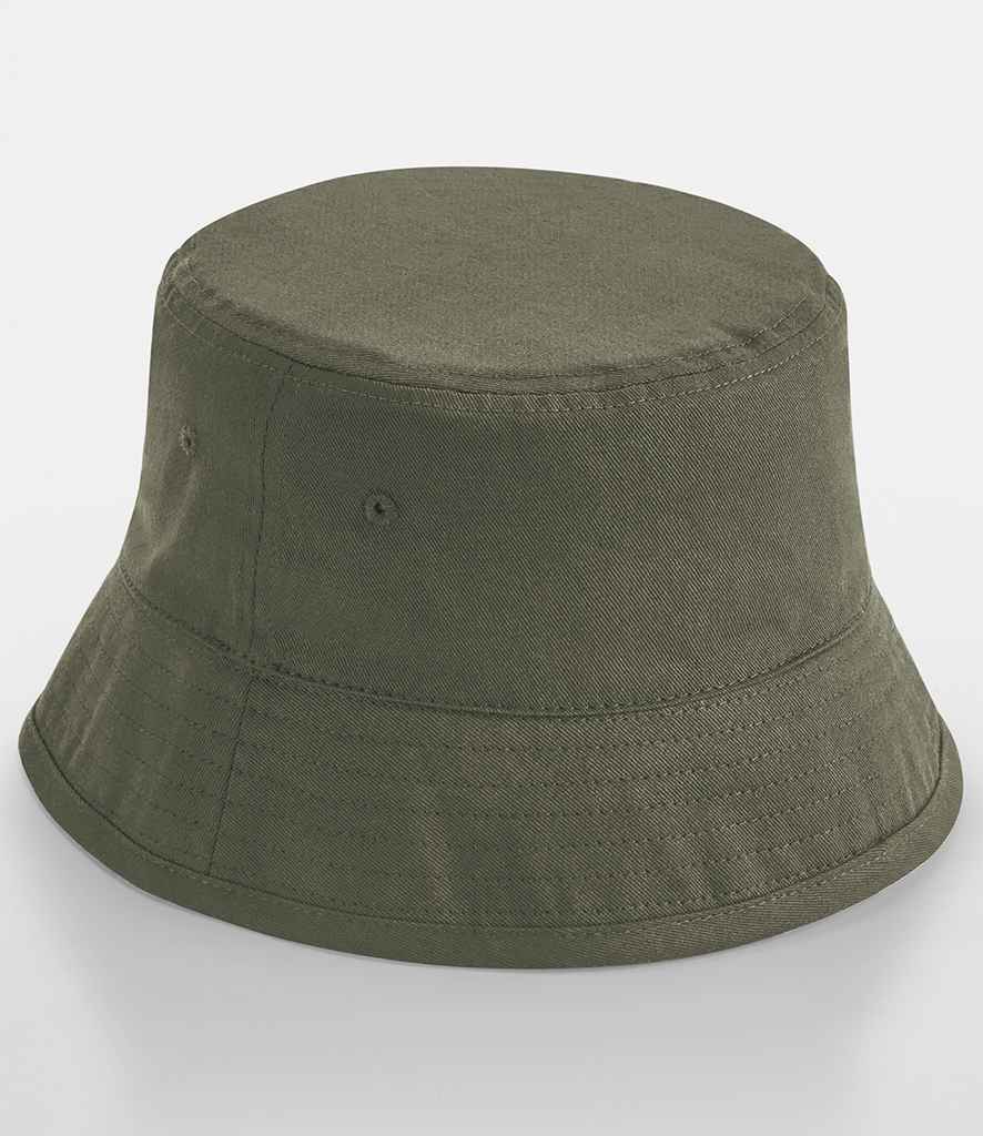 Beechfield Organic Cotton Bucket Hat - Olive Green