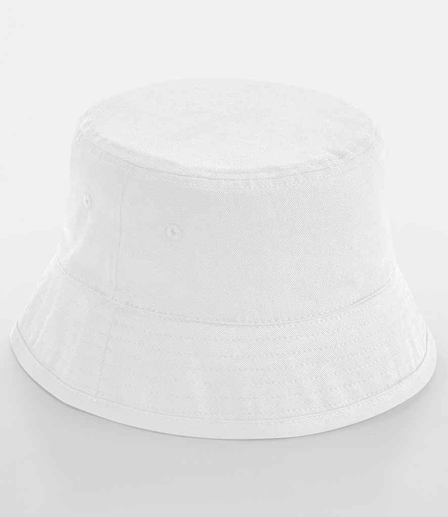 Beechfield Organic Cotton Bucket Hat - White