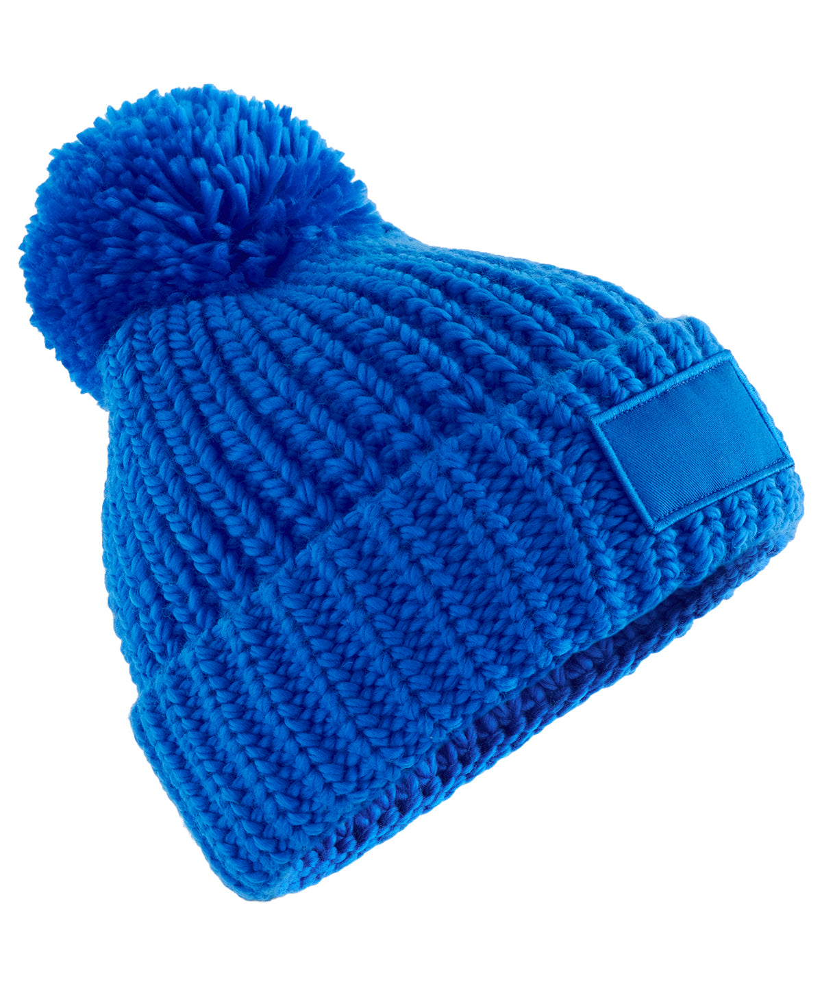 Toasty patch beanie