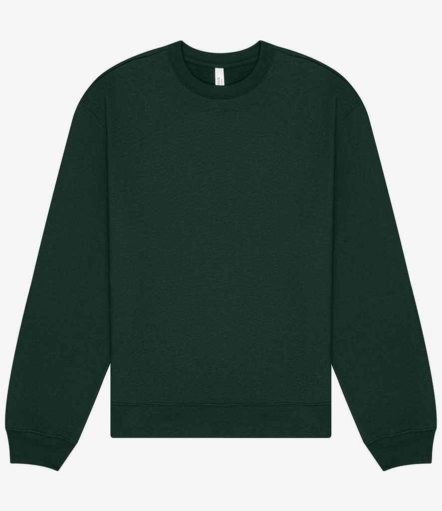 Canvas Unisex Heavyweight Crew Neck Sweatshirt - Forest Green
